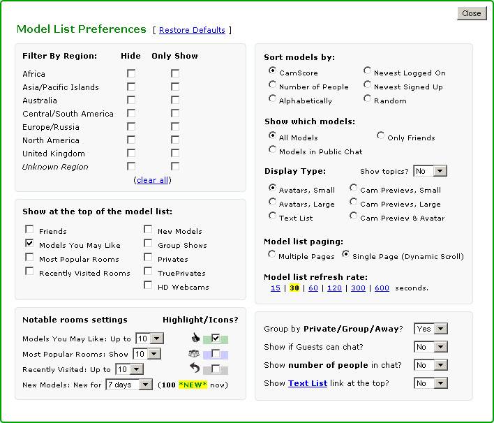 Review of MyFreeCams.com at Best Webcam Sites